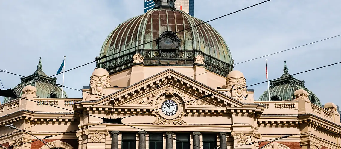 Melbourne city skyline